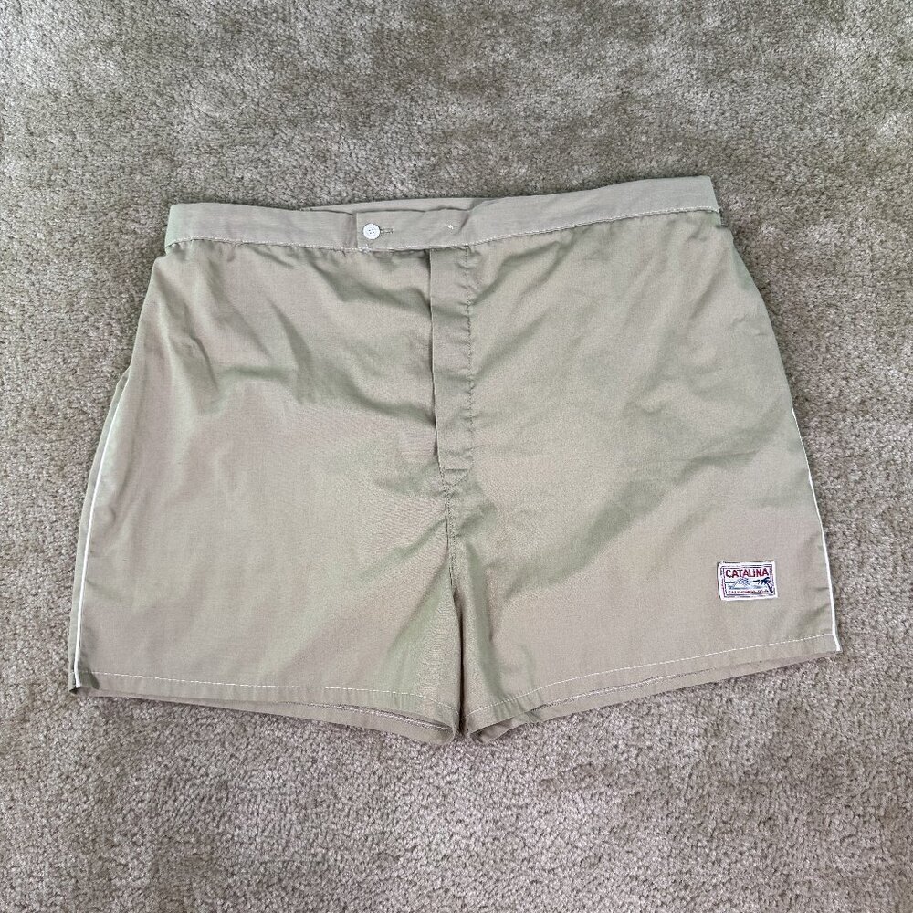 Catalina Sportswear Swim Trunks VTG 90s Lined Men’s Size 44 40" Waist E662